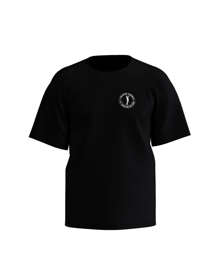 Avant T-shirt oversize Smiley LCDS noir et chorus